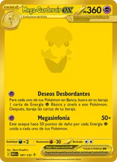 Mega-Gardevoir ex 187/132 · Megaevolución