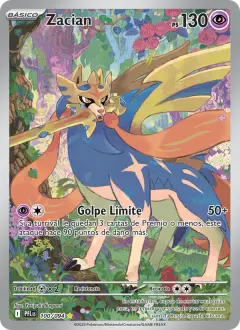 Zacian 100/094 · Fuegos Fantasmales