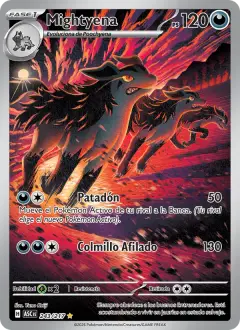 Mightyena 243/217 · Héroes Ascendentes