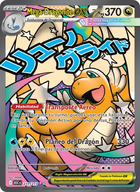 Mega-Dragonite ex 271/217 · Héroes Ascendentes