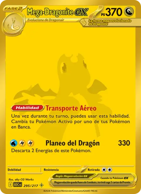 Mega-Dragonite ex 295/217 · Héroes Ascendentes