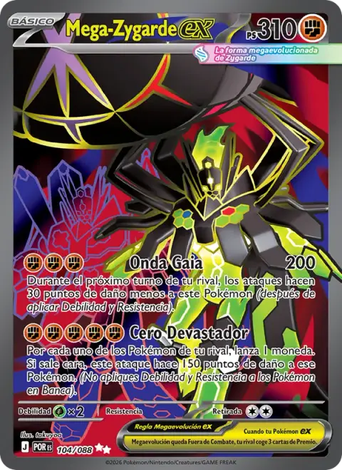Mega-Zygarde ex 104/088 · Equilibrio Perfecto