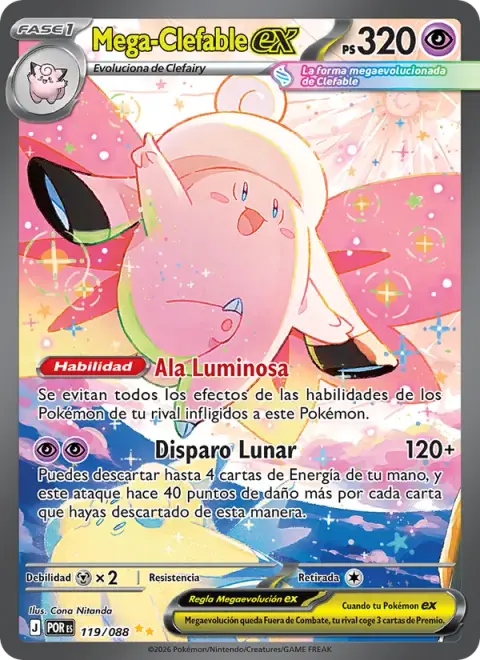 Mega-Clefable ex 119/088 · Equilibrio Perfecto