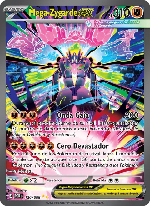 Mega-Zygarde ex 120/088 · Equilibrio Perfecto