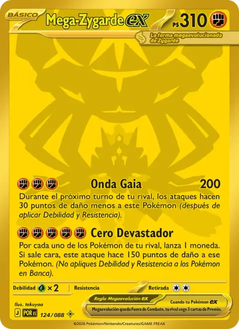 Mega-Zygarde ex 124/088 · Equilibrio Perfecto