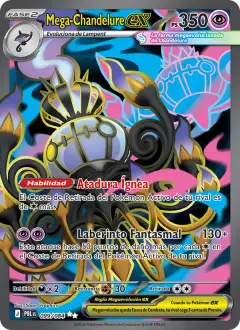 Mega-Chandelure ex 99/120 · Oscuridad Absoluta