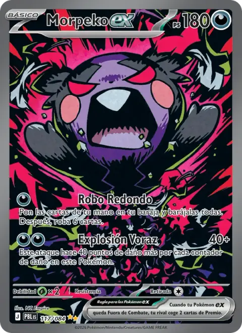 Morpeko ex 117/120 · Oscuridad Absoluta