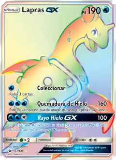 Lapras-GX 151/149 · Sol y Luna