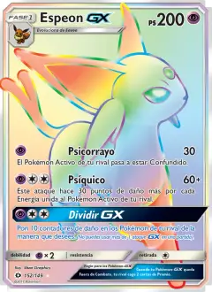 Espeon-GX 152/149 · Sol y Luna