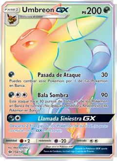 Umbreon-GX 154/149 · Sol y Luna
