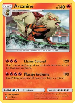 Arcanine 22/214 · Vínculos Indestructibles