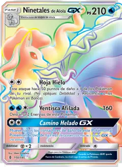 Alolan Ninetales-GX 150/145 · Albor de Guadianes