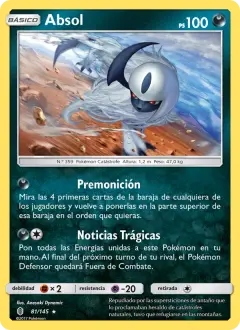 Absol 81/145 · Albor de Guadianes