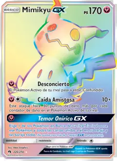 Mimikyu-GX 226/214 · Truenos Perdidos