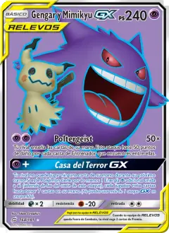 Gengar & Mimikyu-GX 164/181 · Union de Aliados