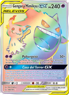 Gengar & Mimikyu-GX 186/181 · Union de Aliados