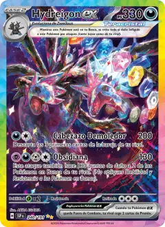 Hydreigon ex 240/191 · Chispas Fulgurantes