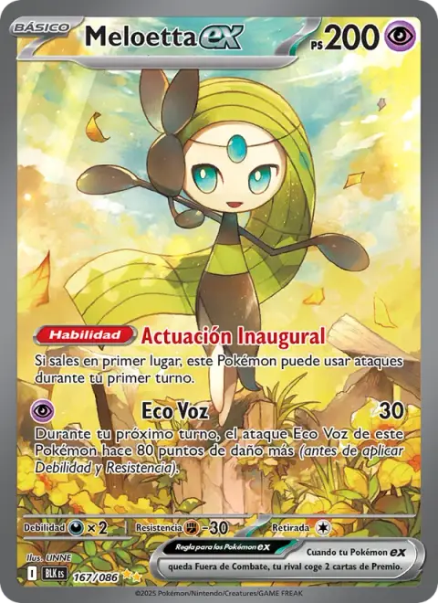 Meloetta ex 167/086 · Fulgor Negro
