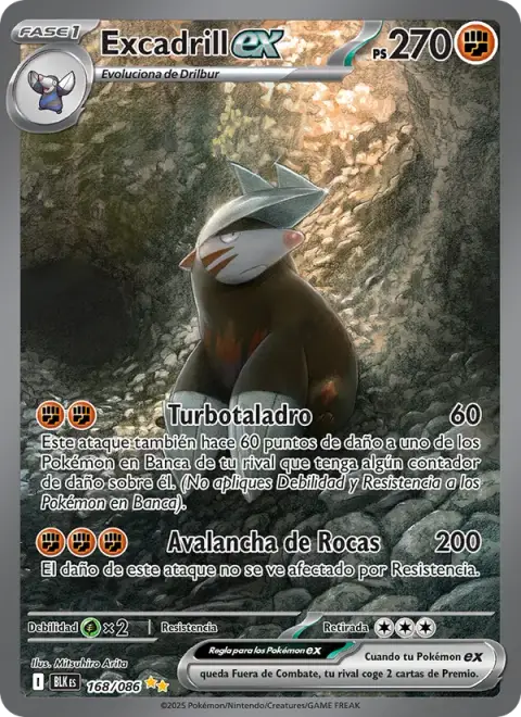 Excadrill ex 168/086 · Fulgor Negro