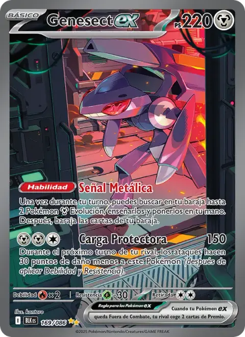 Genesect ex 169/086 · Fulgor Negro