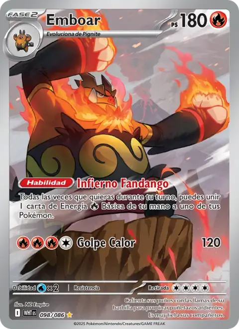 Emboar 98/086 · Llama Blanca