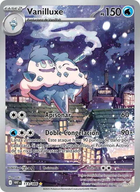 Vanilluxe 113/086 · Llama Blanca