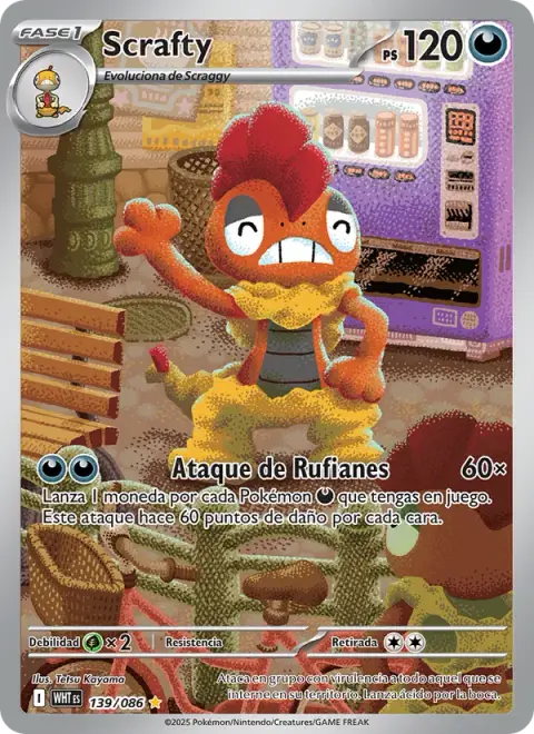 Scrafty 139/086 · Llama Blanca