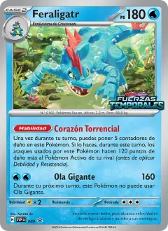Feraligatr 089 · SVP Black Star Promos