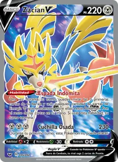 Zacian V 195/202 · Espada y Escudo
