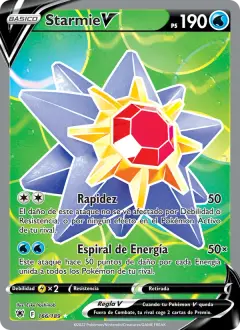 Starmie V 166/189 · Resplandor Astral