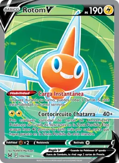 Rotom V 176/196 · Origen Perdido