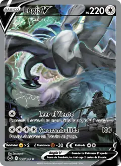 Lugia V 186/195 · Tempestad Plateada