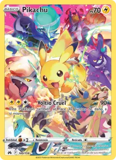 Pikachu 160/159 · Cenit Supremo