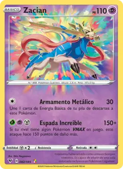 Zacian 82/185 · Voltaje Vívido