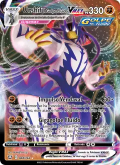 Urshifu Golpe Fluido VMAX 88/163 · Estilos de Combate