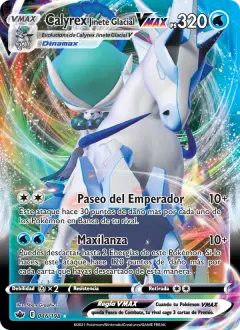 Calyrex Jinete Glacial VMAX 46/198 · Reinado Escalofriante