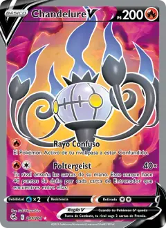 Chandelure V 247/264 · Golpe Fusión