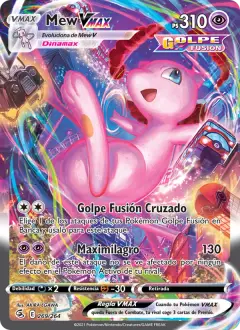 Mew VMAX 269/264 · Golpe Fusión