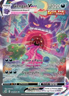 Gengar VMAX 271/264 · Golpe Fusión