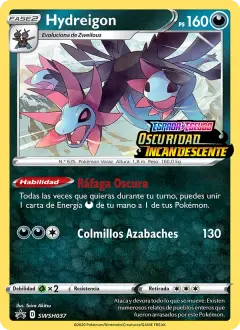 Hydreigon SWSH037 · Cartas de promoción ESES