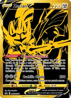 Zacian V SWSH076 · Cartas de promoción ESES