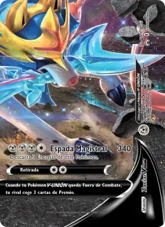 Zacian V-UNIÓN SWSH166 · Cartas de promoción ESES