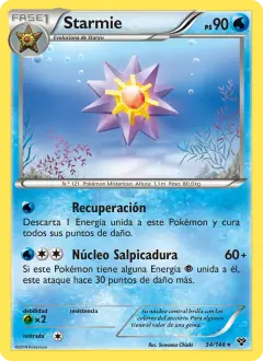 Starmie 34/146 · XY