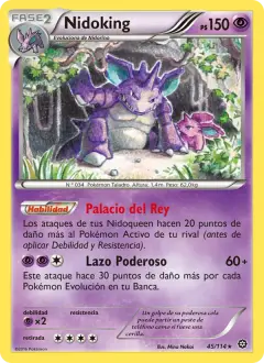Nidoking 45/114 · Asedio de Vapor