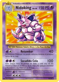 Nidoking 45/108 · Evoluciones