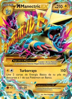 M Manectric-EX 120/119 · Fuerzas Fantasmales