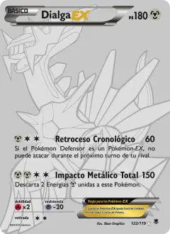 Dialga-EX 122/119 · Fuerzas Fantasmales
