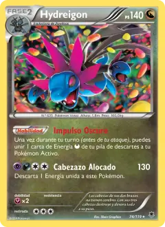 Hydreigon 74/119 · Fuerzas Fantasmales