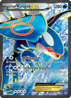 Kyogre-EX 148/160 · Duelos Primigenios