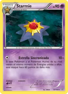 Starmie 73/160 · Duelos Primigenios